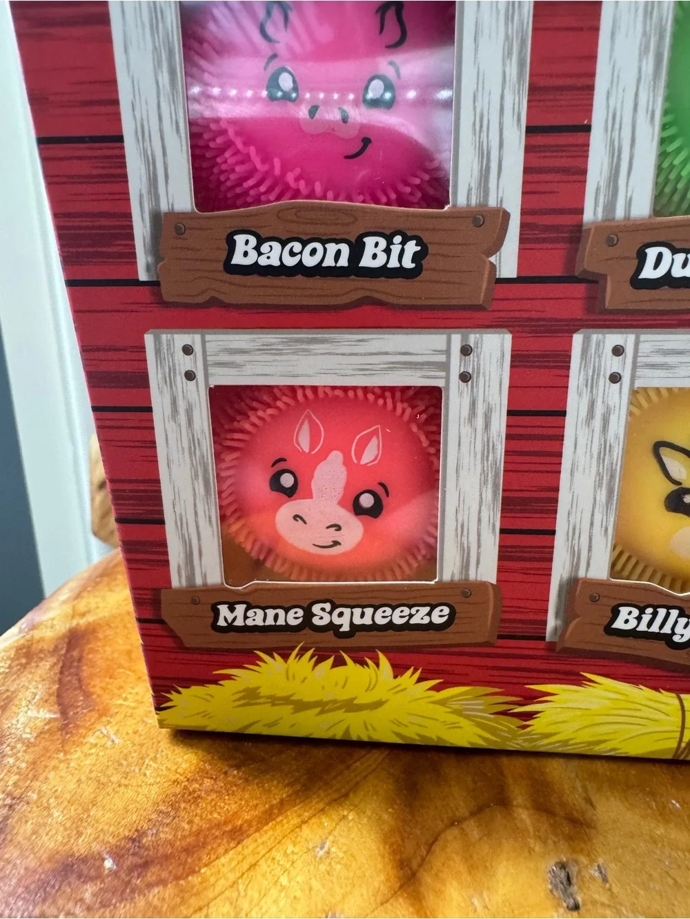 RARE The NeeDoh Fuzzball Farmyard 4 Pack Barnyard Squishy